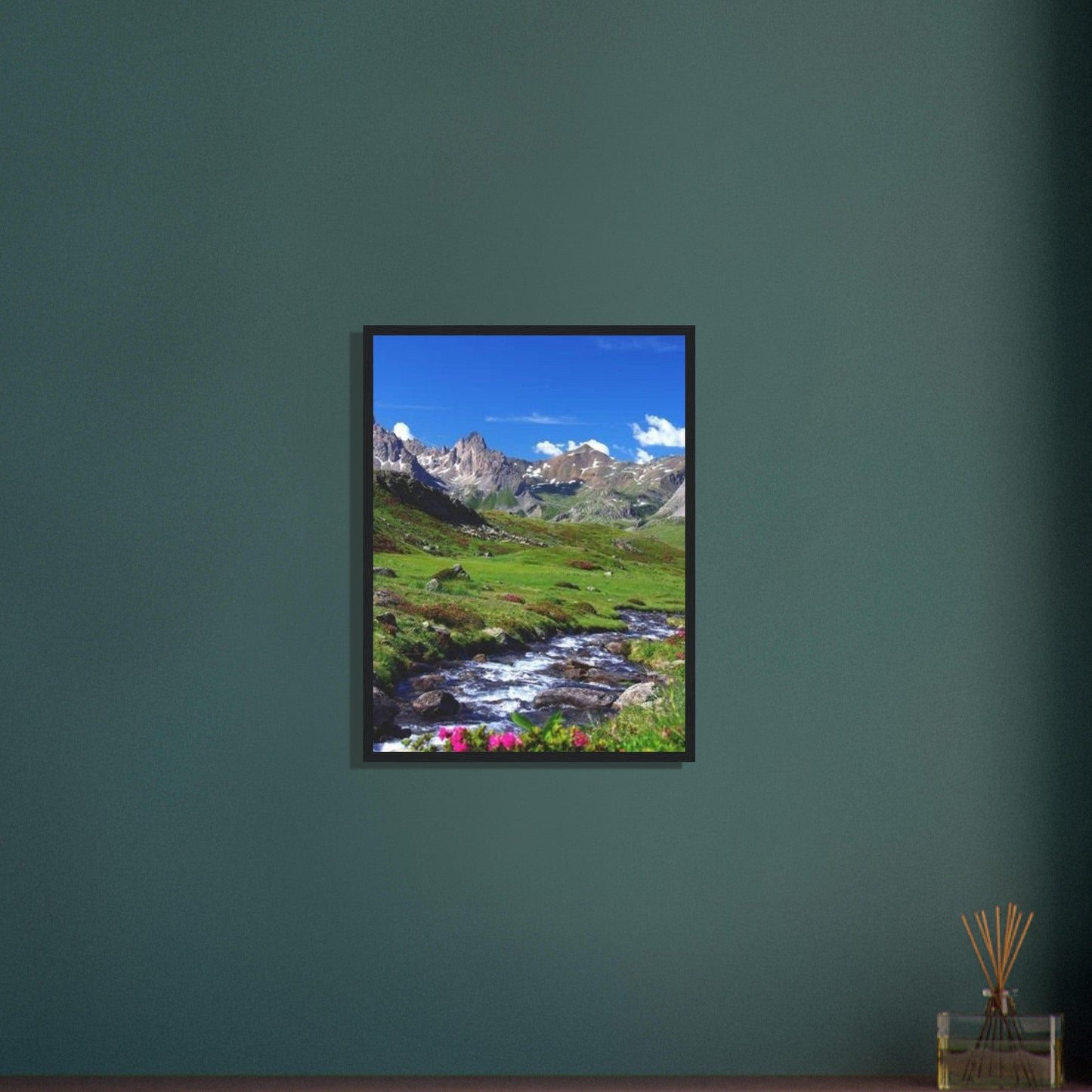 Canvanation Print Material Tableau Montagne Les Alpes