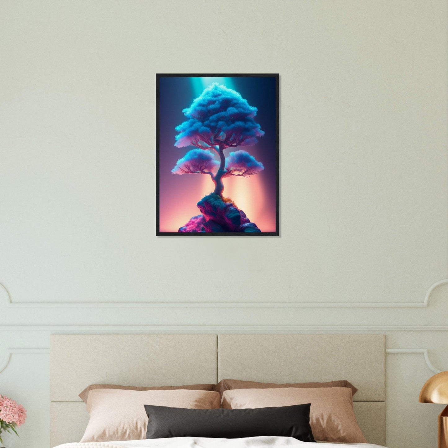 Canvanation Print Material Tableau L'Arbre de Vie Éternel