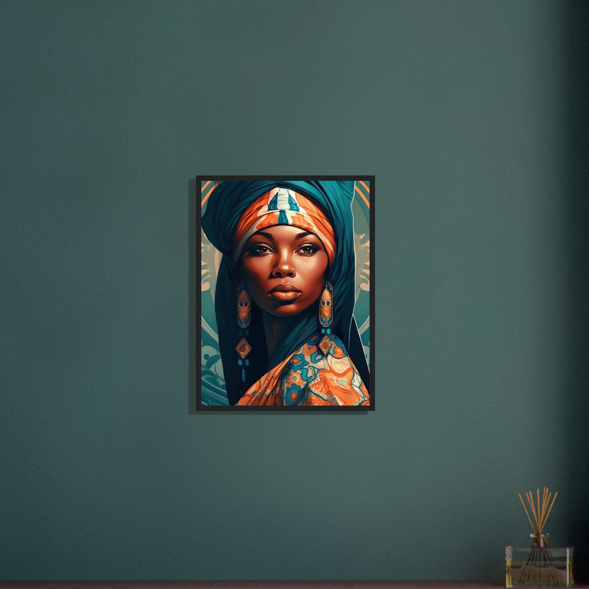 Canvanation Print Material Tableau Peinture Africain