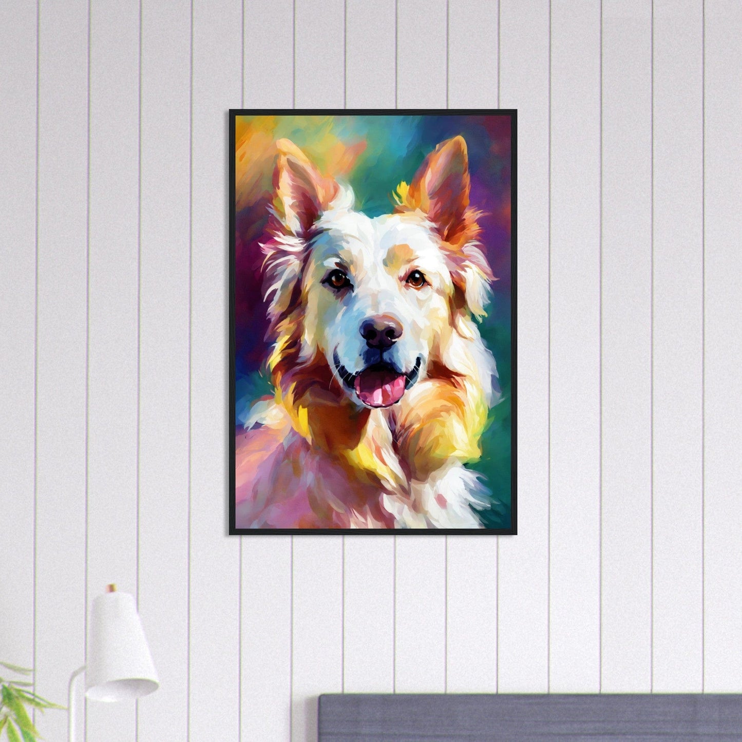 Canvanation Print Material 60x90 cm / 24x36″ Tableau Chien Pattes Et Poils