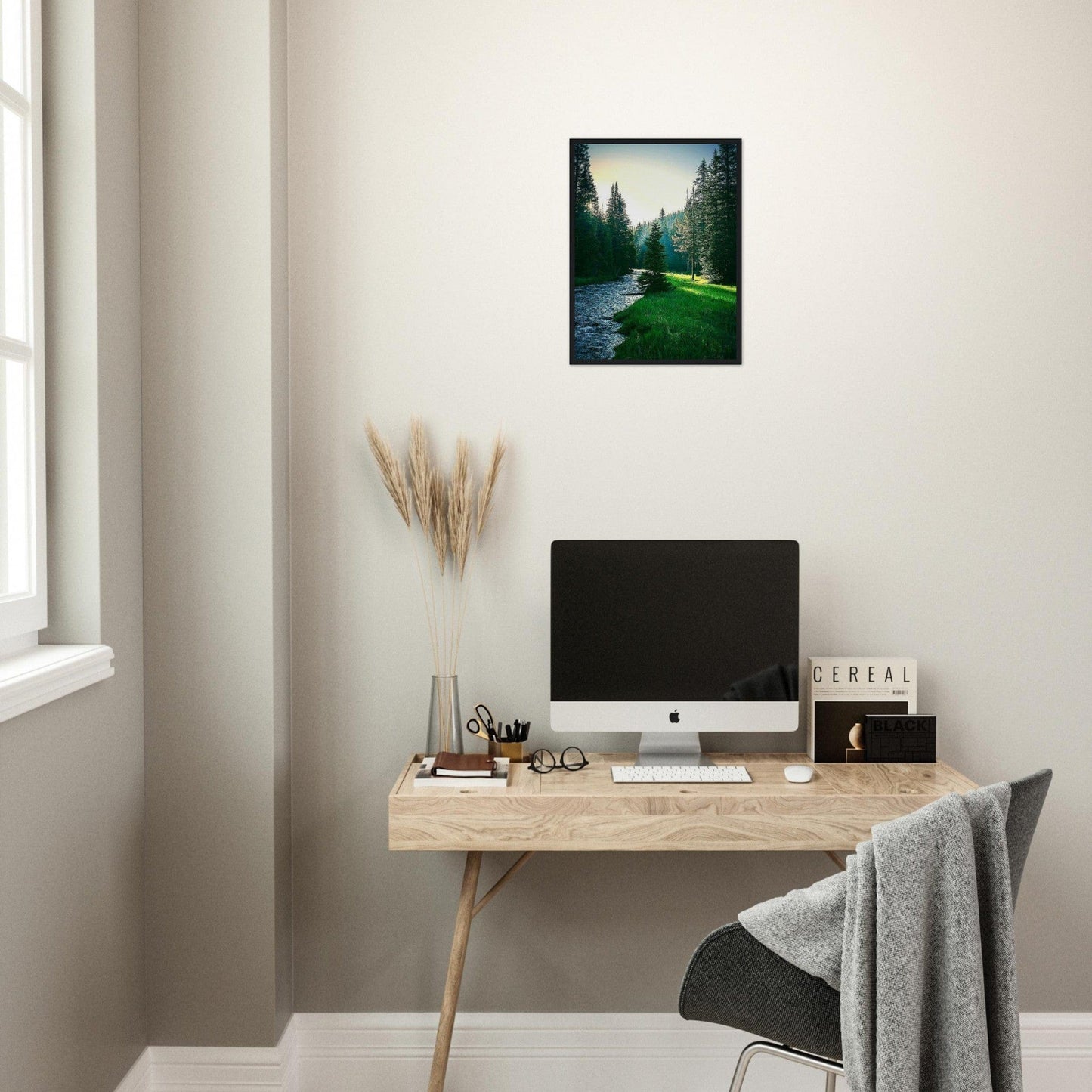 Canvanation Print Material Tableau Forêt Automne