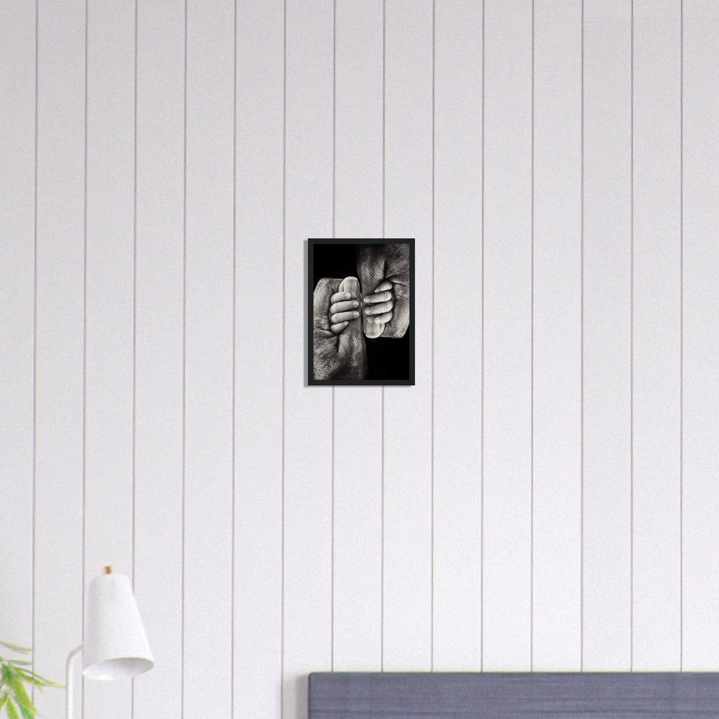 Canvanation Print Material A4 21x29.7 cm / 8x12″ Tableau Photo Noir Et Blanc-Couple