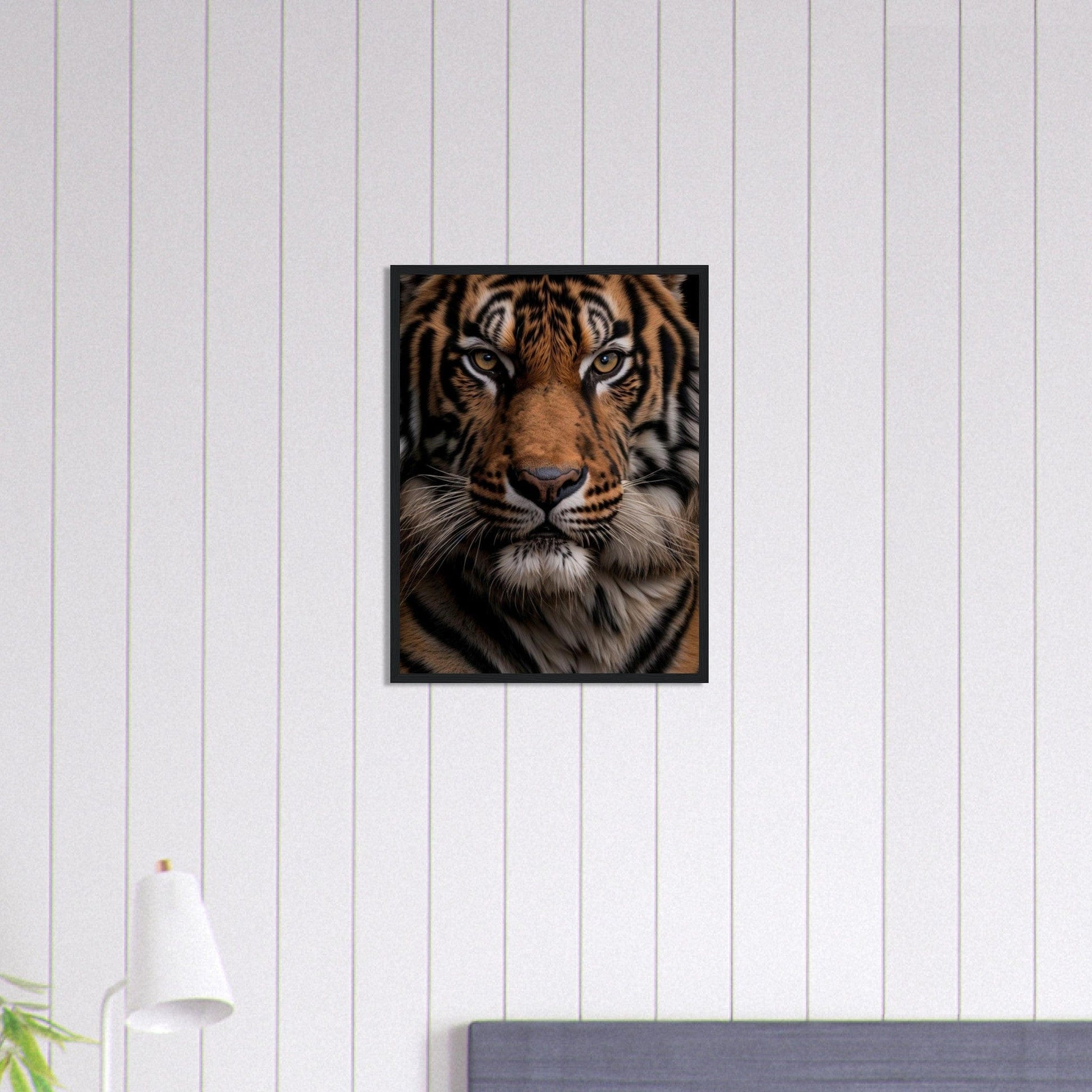 Canvanation Print Material Tableau Tigre Peinture