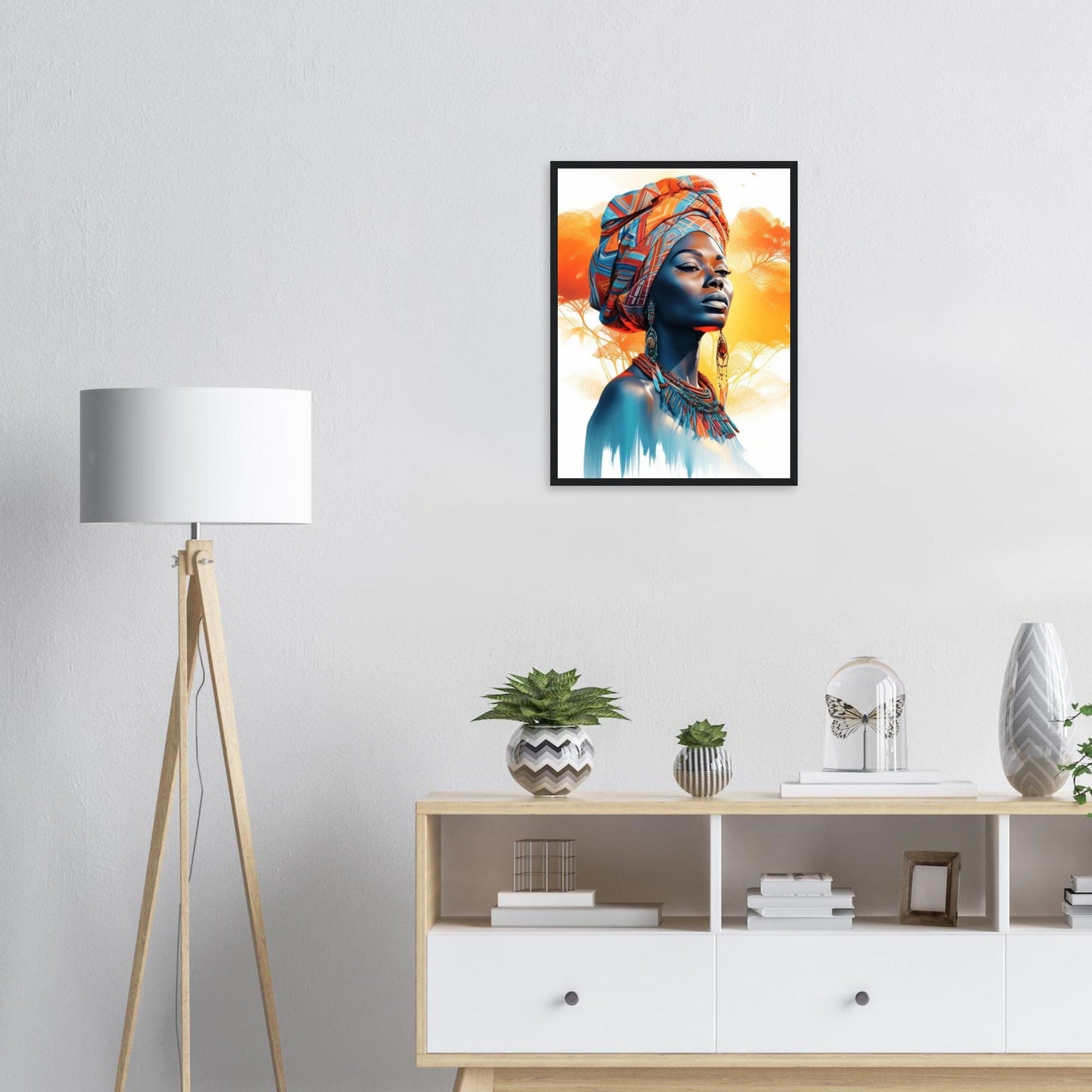 Canvanation Print Material Tableau Art Africain Peinture
