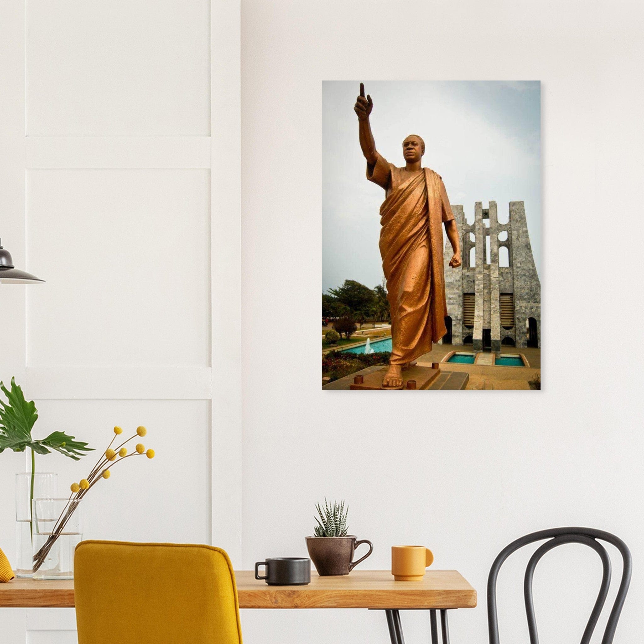 Gelato Print Material Affiche Africain Mémorial Accra