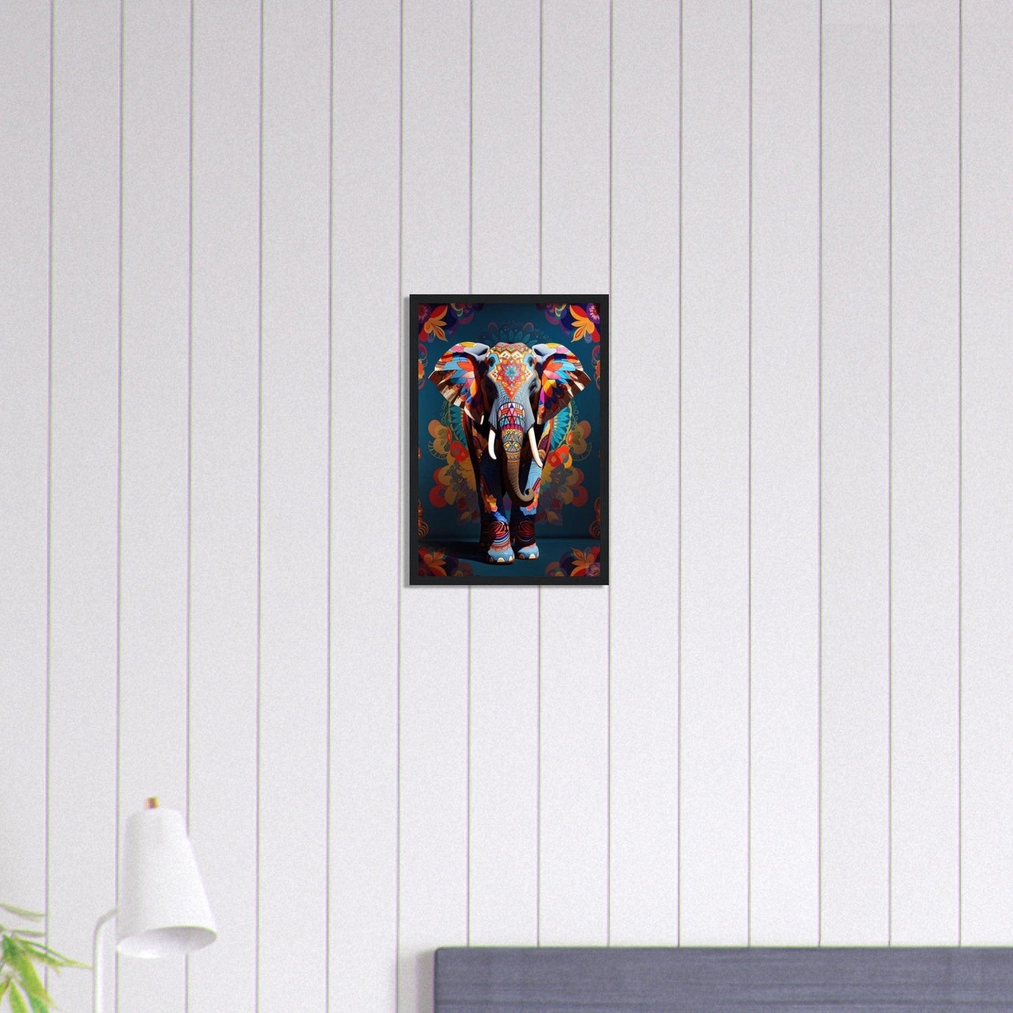 Canvanation Print Material 30x45 cm / 12x18″ Tableau Elephant Rythmes de la Savane