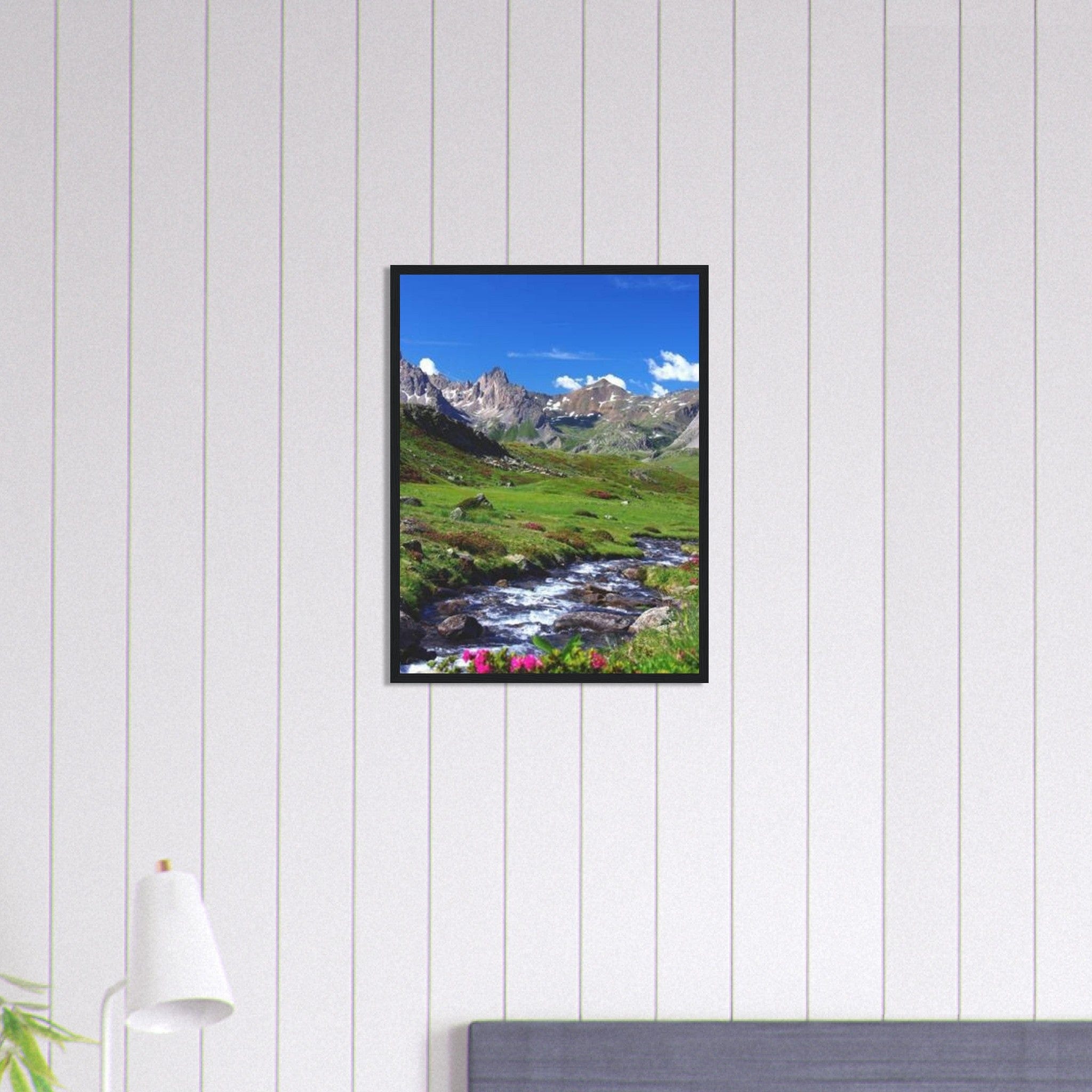 Canvanation Print Material Tableau Montagne Les Alpes