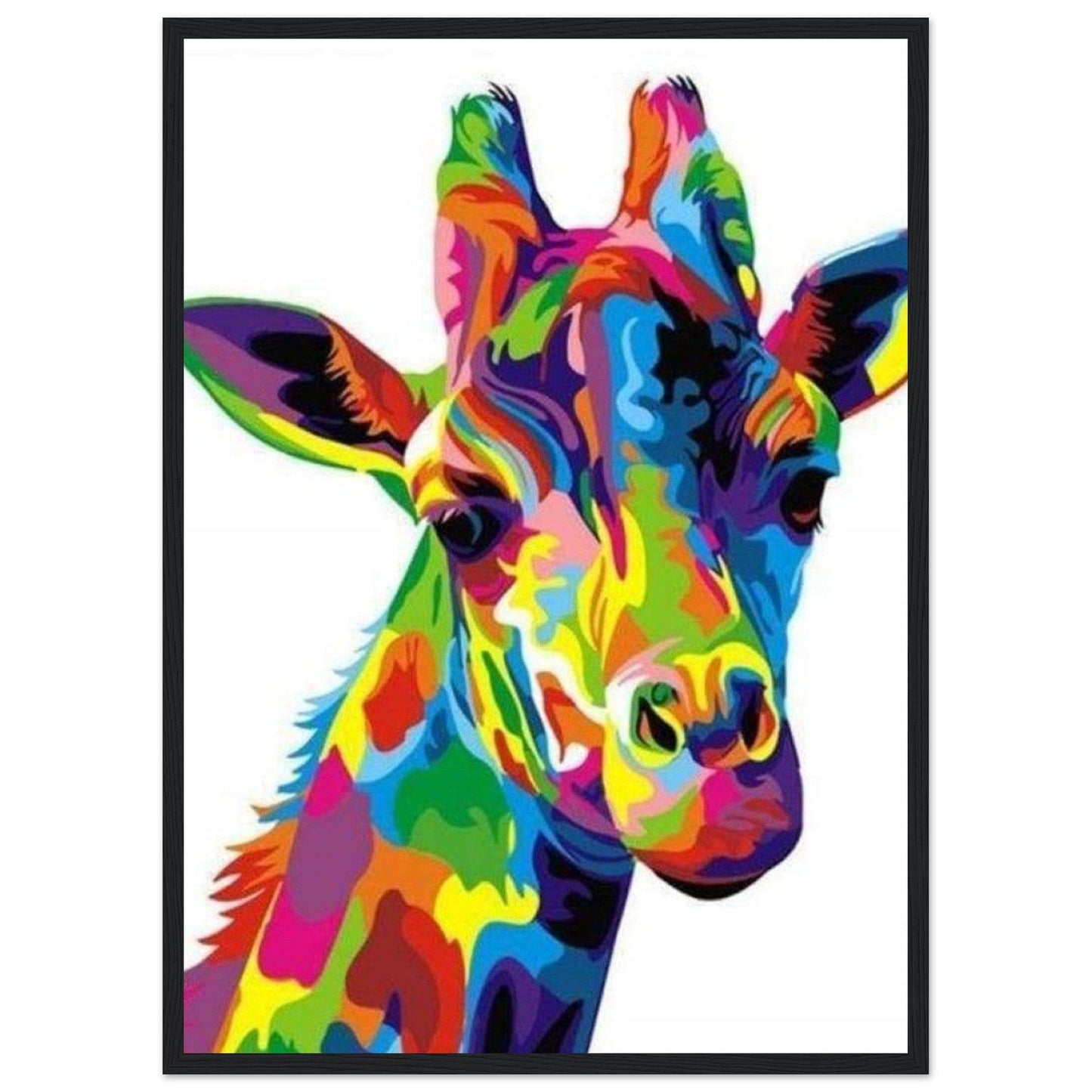 Gelato Print Material 50x70 cm / 20x28″ Tableau Tete De Girafe