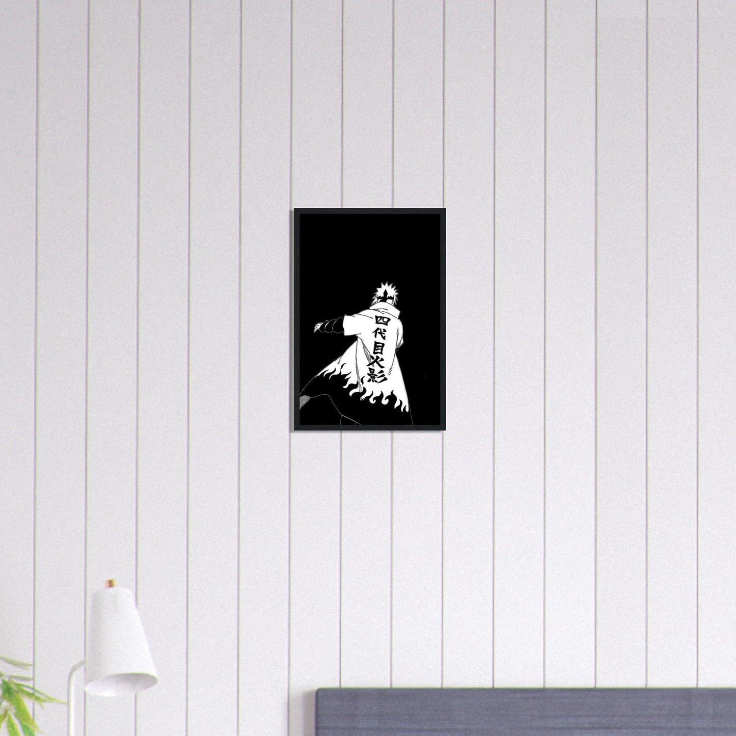 Canvanation Print Material 30x45 cm / 12x18″ Tableau Photo Noir Et Blanc-Anime-Naruto