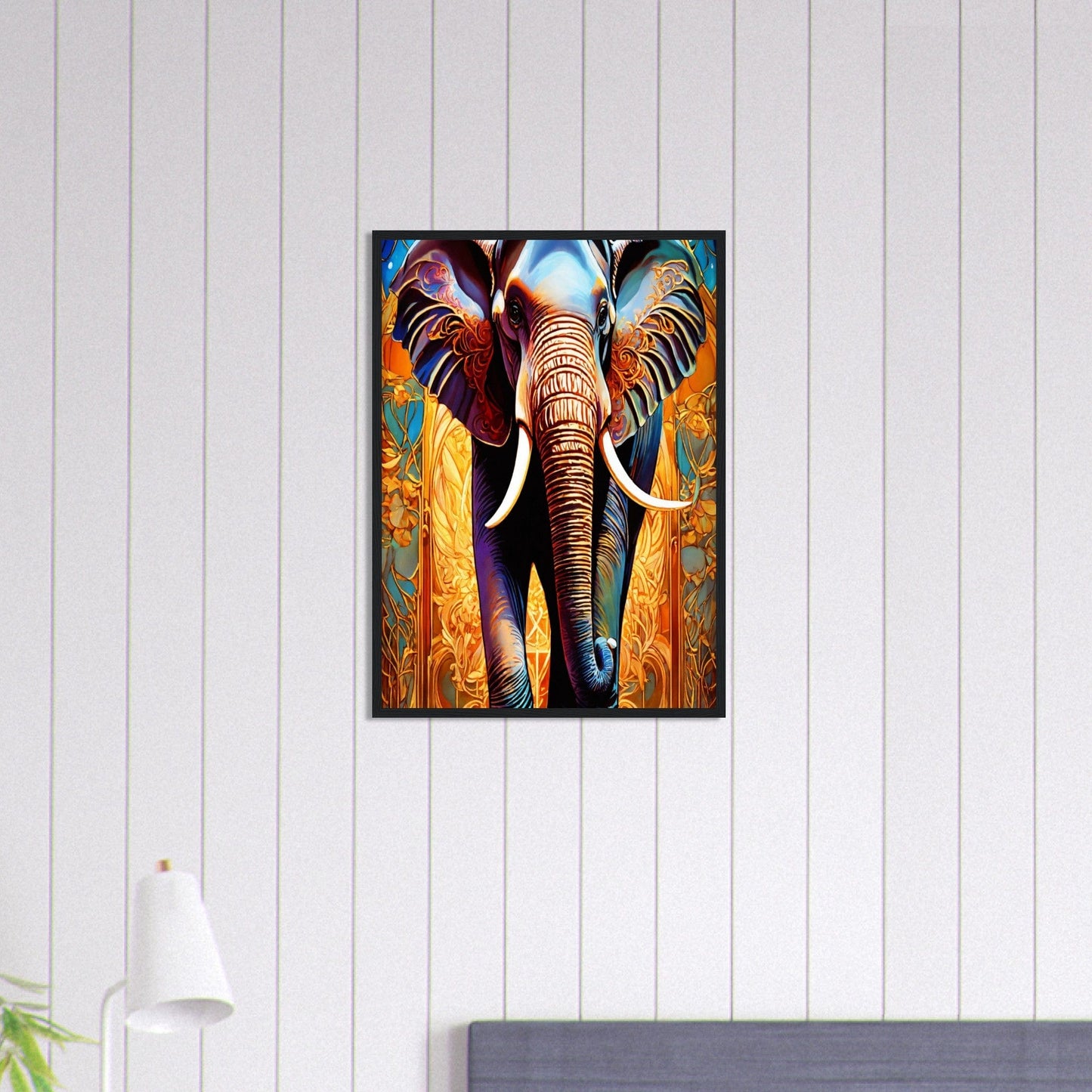 Canvanation Print Material 50x70 cm / 20x28″ Tableau Elephant Silence Éloquent