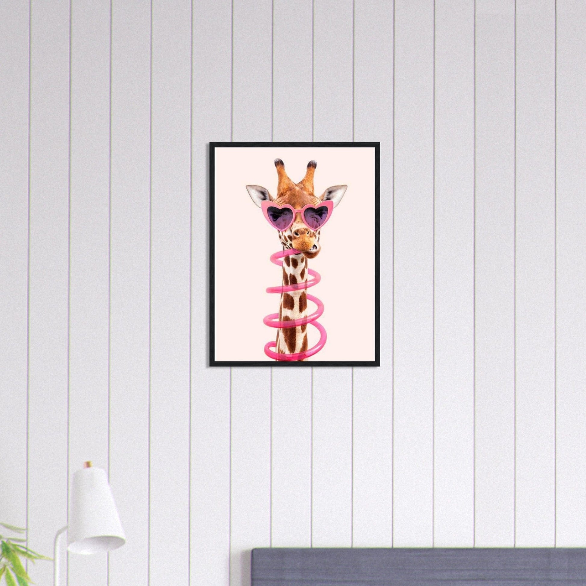 Gelato Print Material Tableau De Girafe