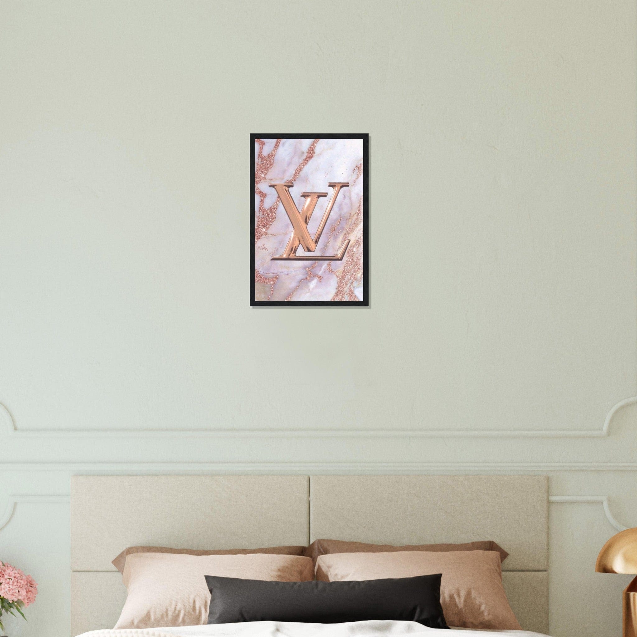 Canvanation Print Material 30x45 cm / 12x18″ Tableau Louis Vuitton Marbre