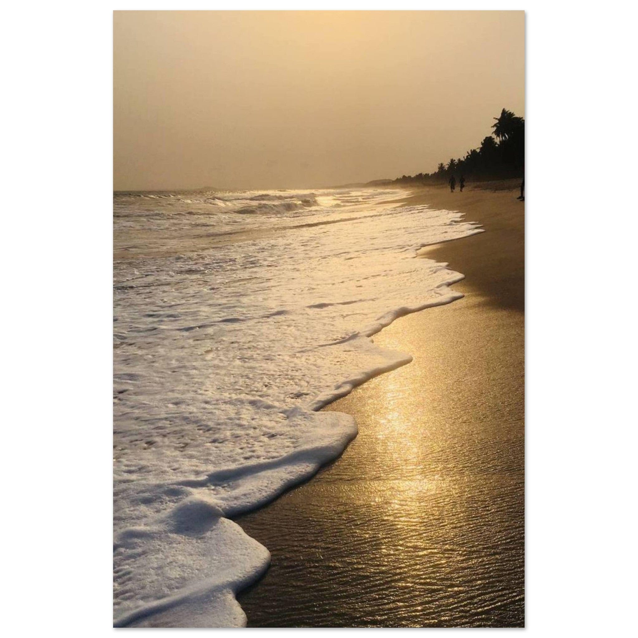 Gelato Print Material 60x90 cm / 24x36″ Affiche Africain Littoral Ghana