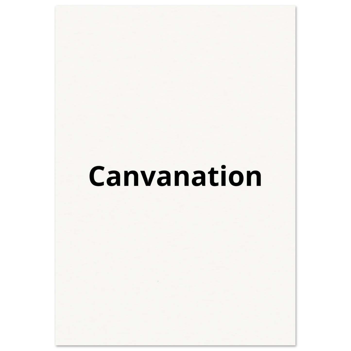 Canvanation Print Material A2 (42 x 59.4  cm) Poster Personnalisé HD