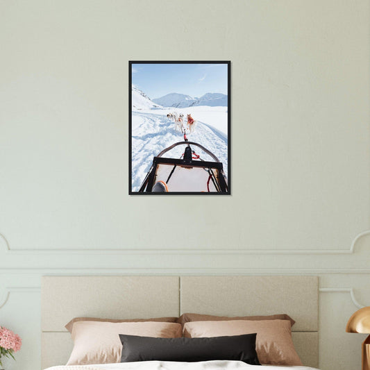 Canvanation Print Material 45x60 cm / 18x24″ Tableau Contemporain Montagne