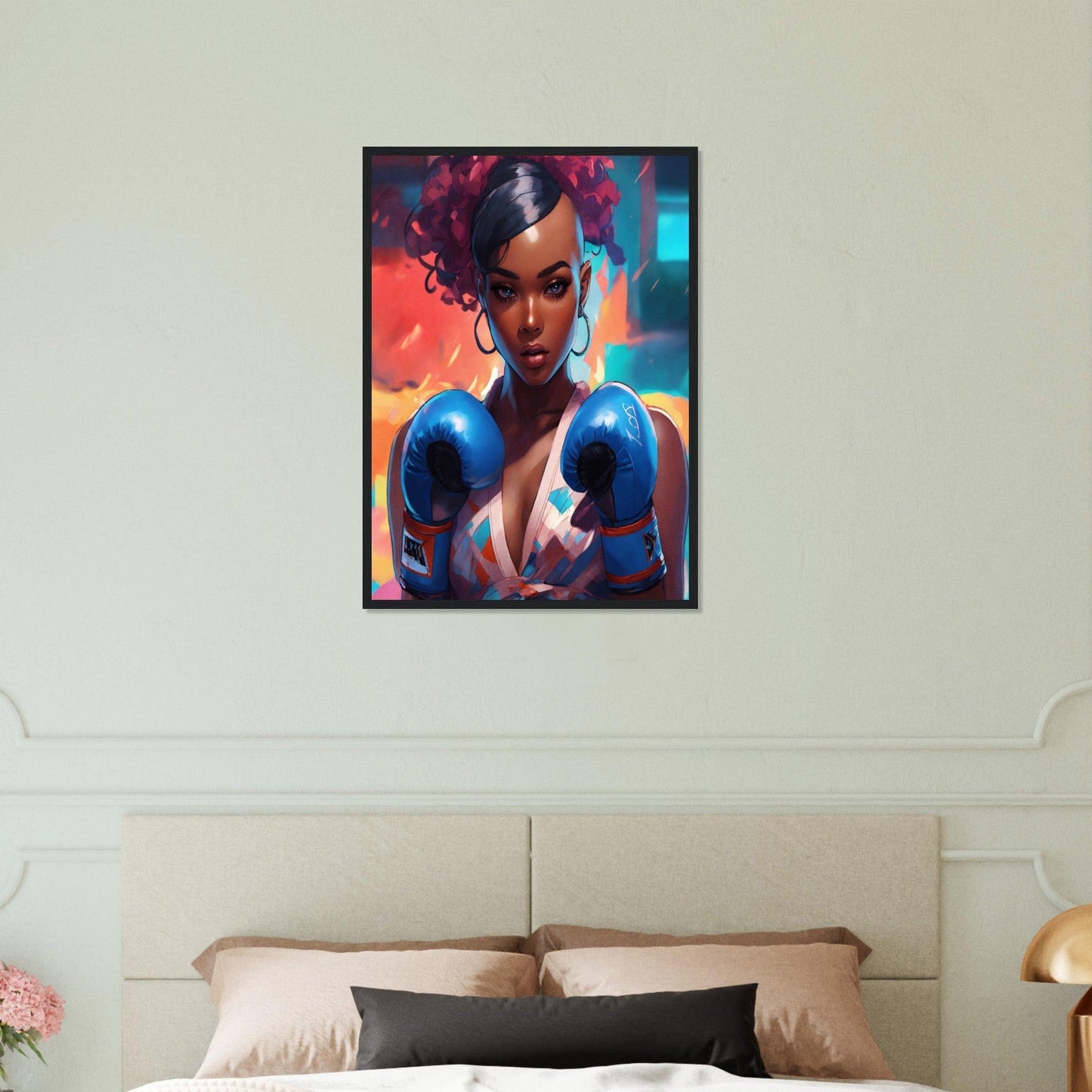 Canvanation Print Material 50x70 cm / 20x28″ Tableau Boxe Alice