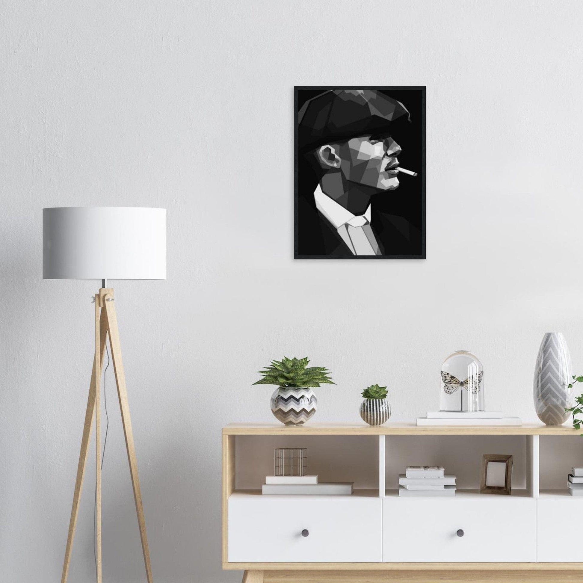 Canvanation Print Material Tableau Peaky Blinder Avec Berret