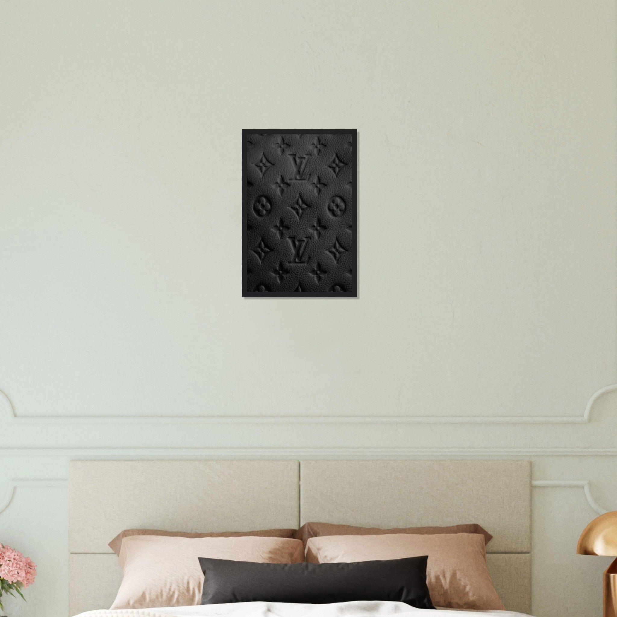 Canvanation Print Material 30x45 cm / 12x18″ Tableau Louis Vuitton Cuir