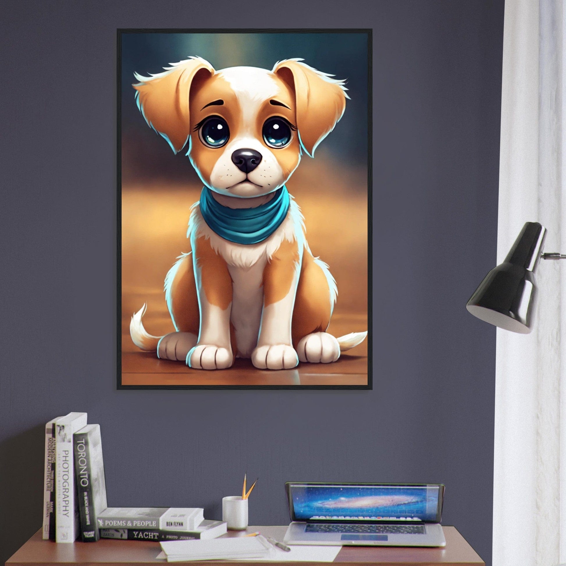 Canvanation Print Material Tableau Chien Rêve De Chouchou