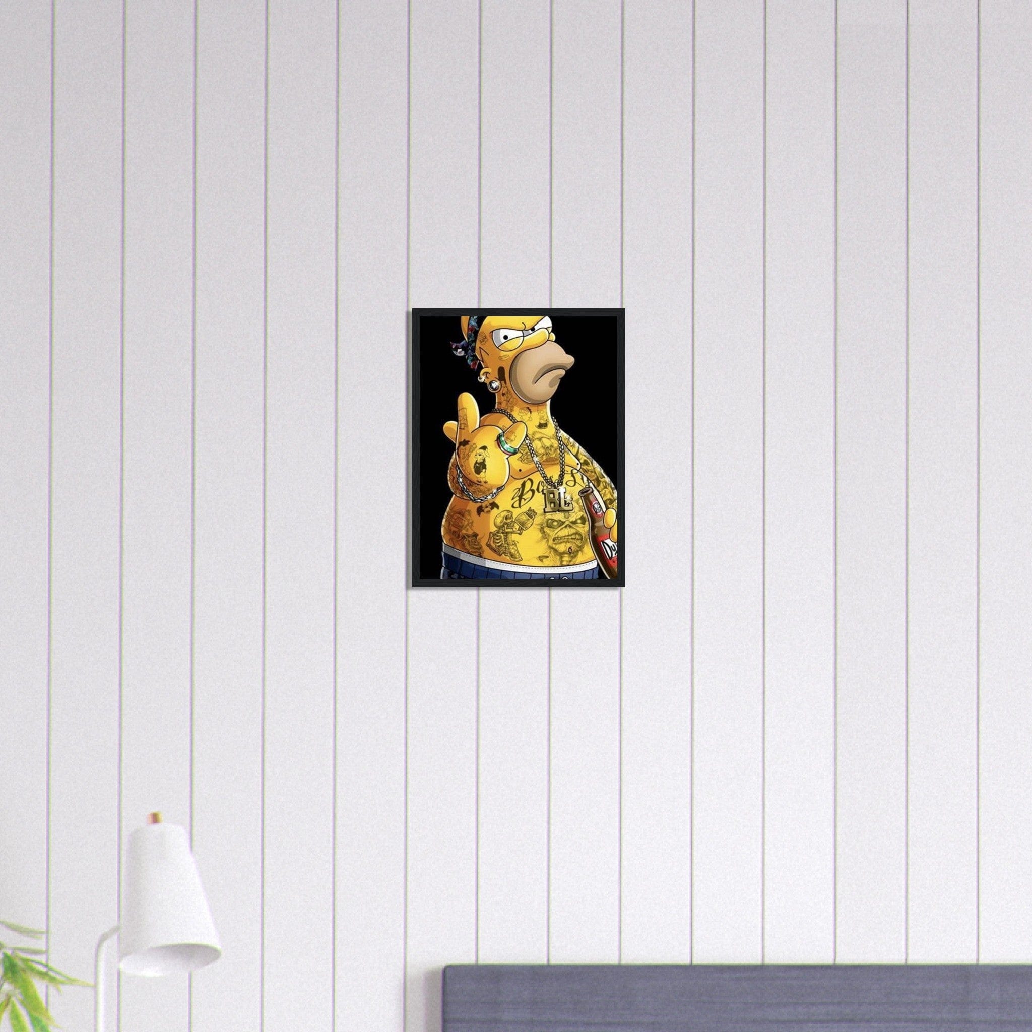 Canvanation Print Material 30x40 cm / 12x16″ Tableau Simpson Tatoué