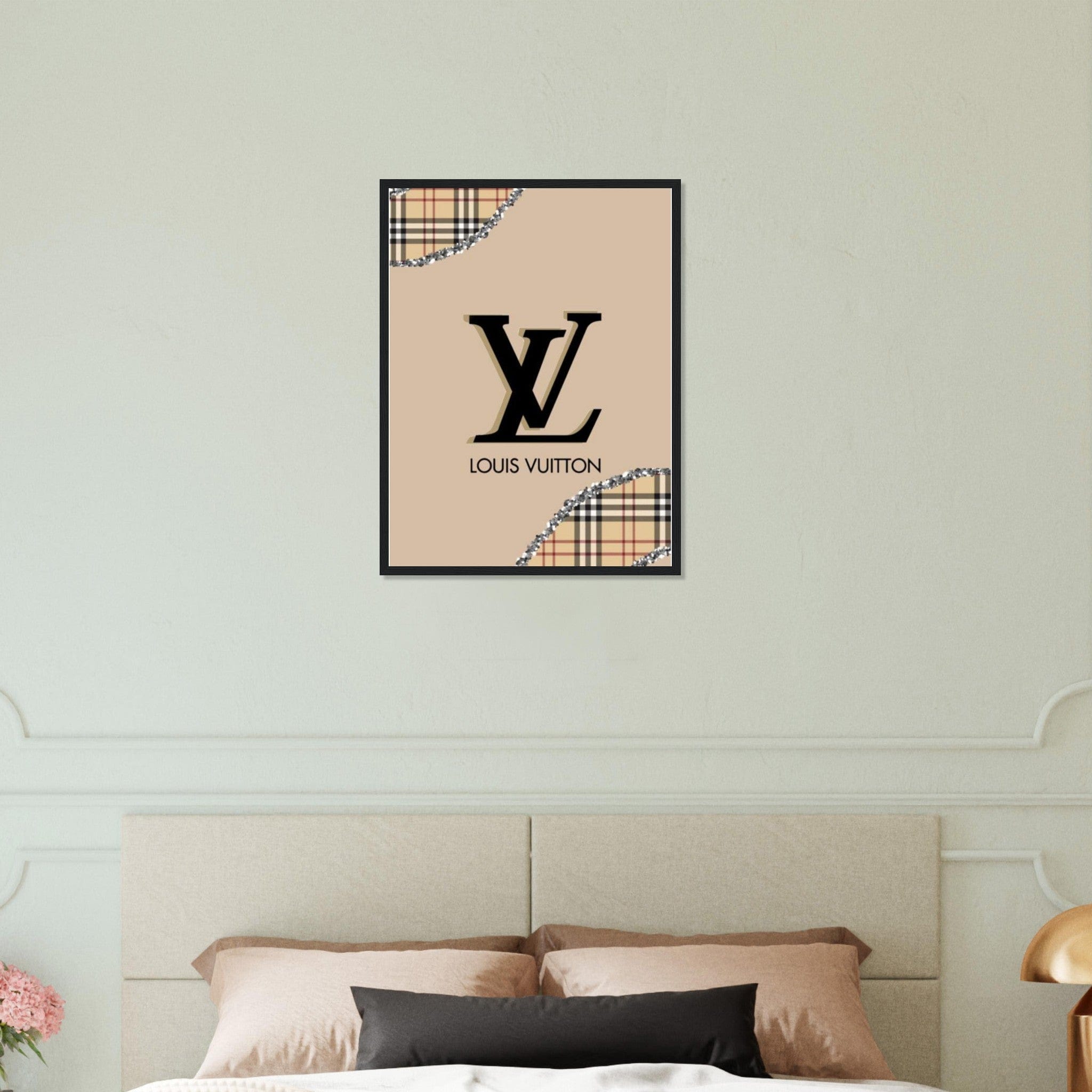 Canvanation Print Material 45x60 cm / 18x24″ Tableau Louis Vuitton x Burberry