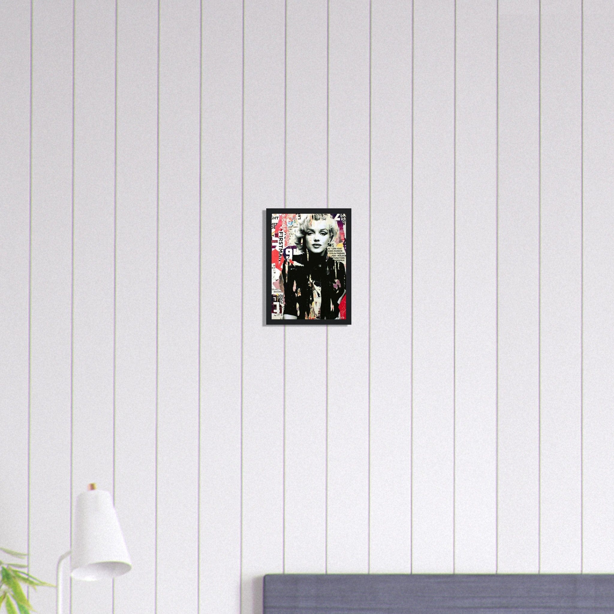 Canvanation Print Material A4 21x29.7 cm / 8x12″ Tableau Street Art Marilyn