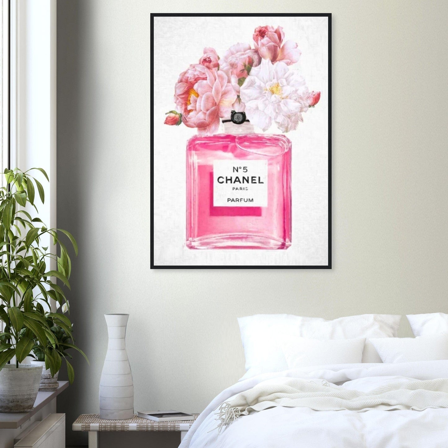 Canvanation 70x100 cm / 28x40″ / 3 Cadre Chanel Rose