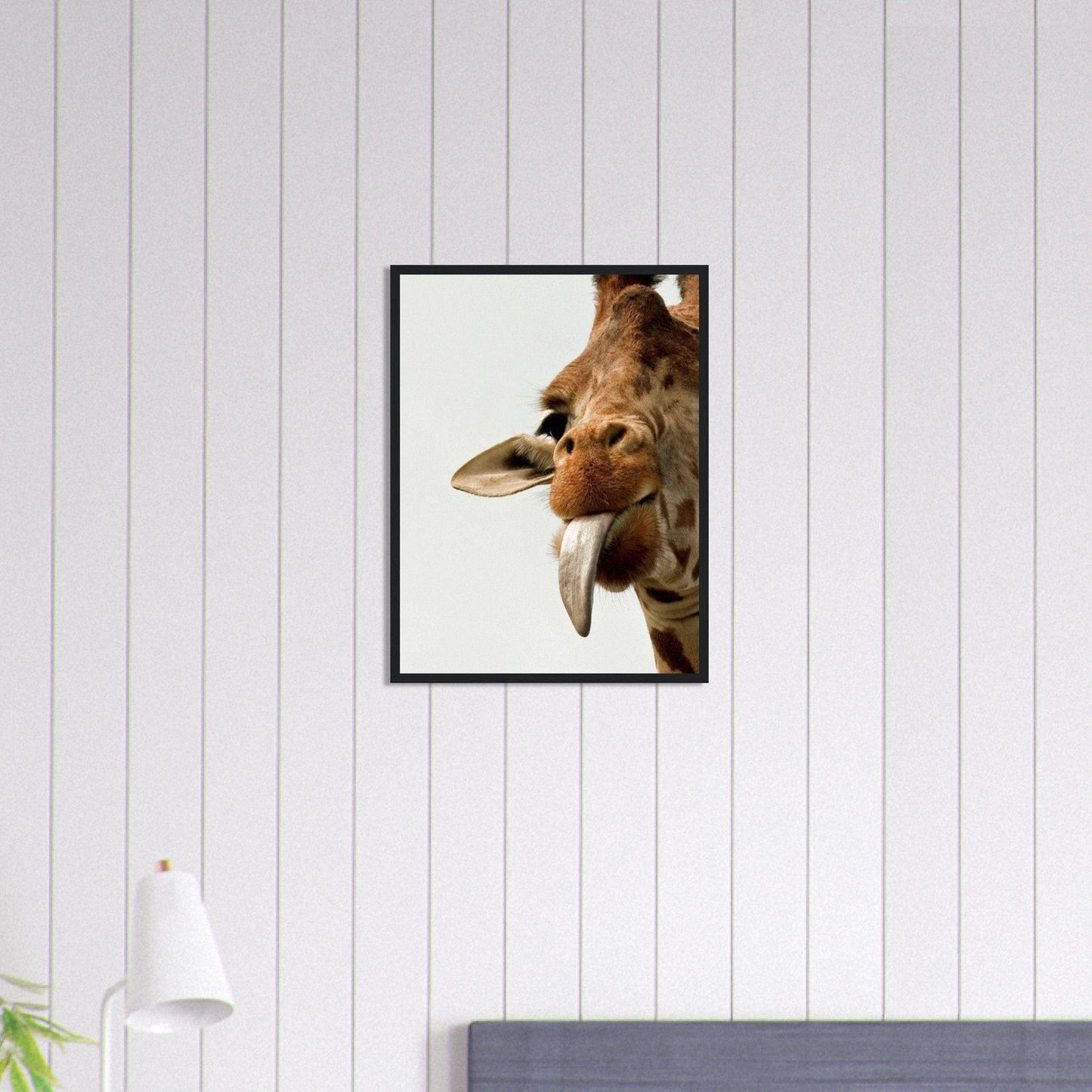 Gelato Print Material Tableau Girafe Rigolote