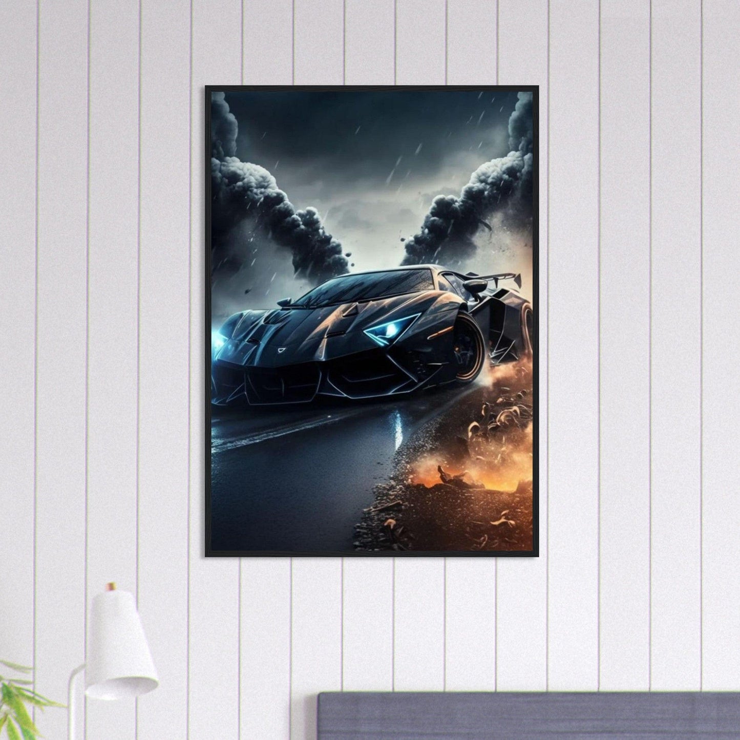 Canvanation Print Material 70x100 cm / 28x40″ Tableau Voiture Apex Alpha