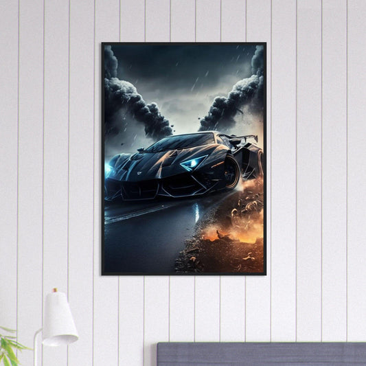Canvanation Print Material 70x100 cm / 28x40″ Tableau Voiture Apex Alpha