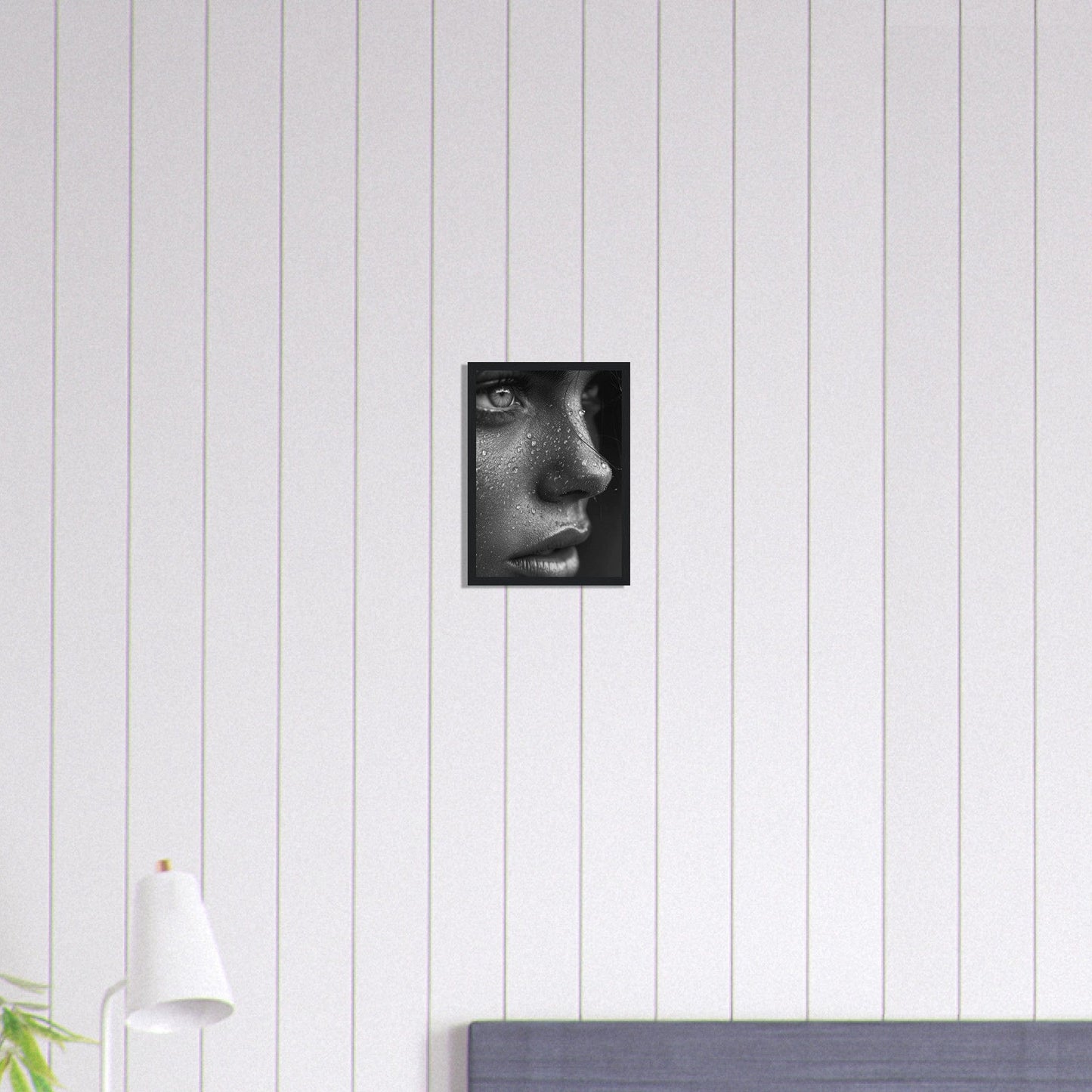 Canvanation Print Material A4 21x29.7 cm / 8x12″ Tableau Photo Noir Et Blanc-Portrait-Fille