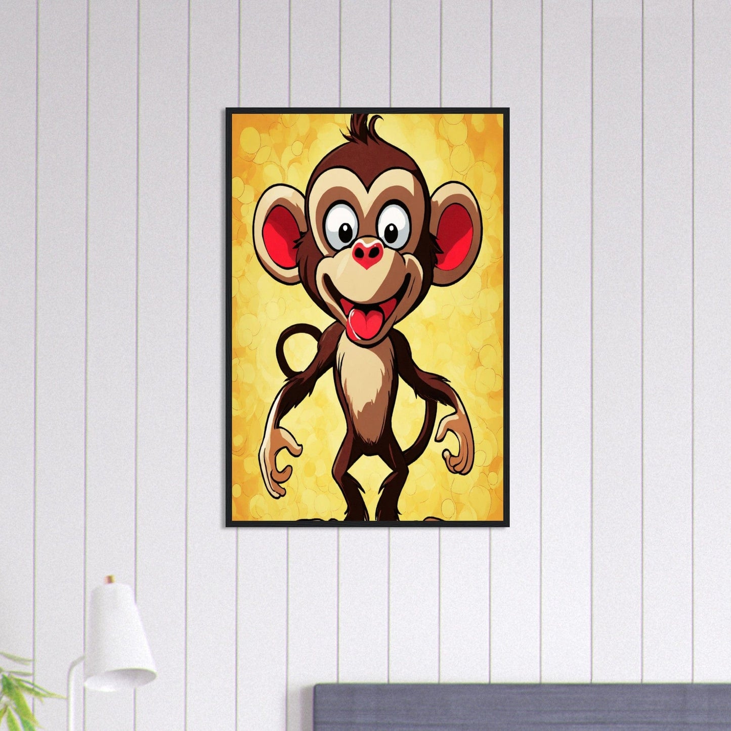 Canvanation Print Material 60x90 cm / 24x36″ Tableau Singe Mémoire des Ancêtres