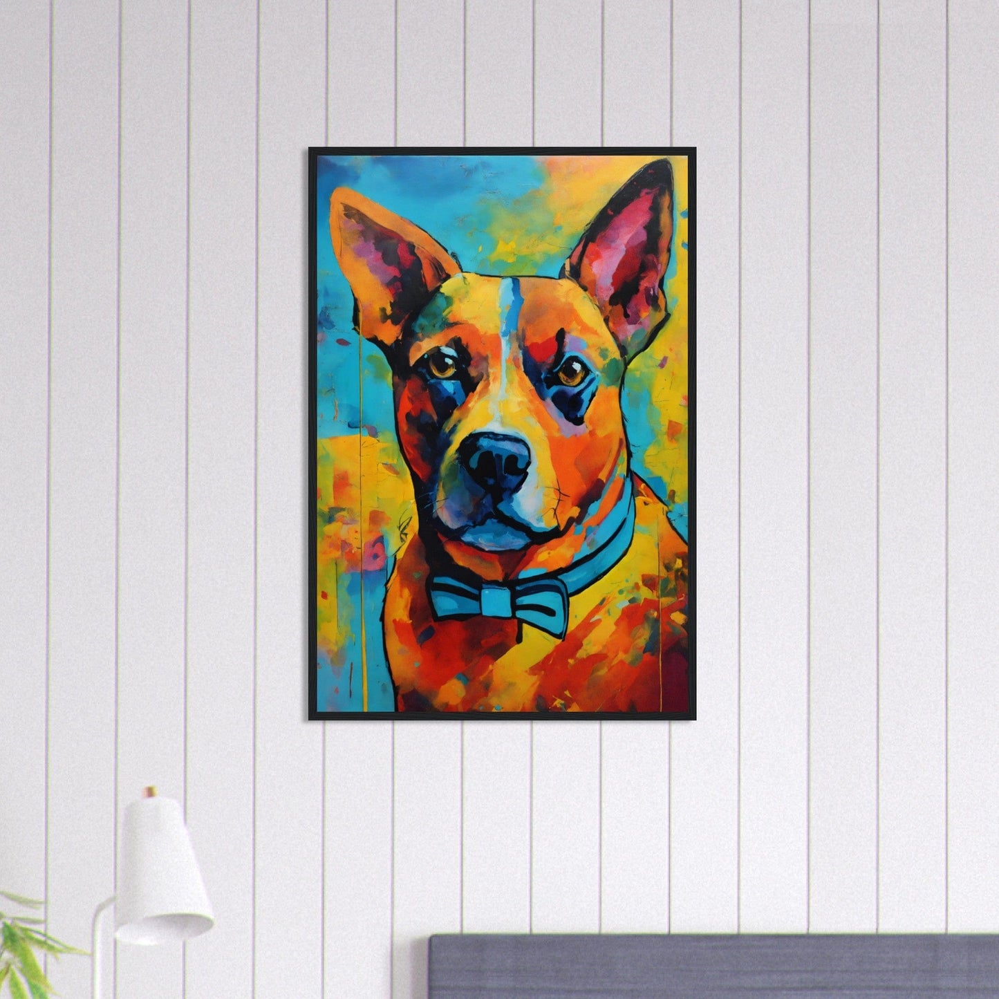 Canvanation Print Material 60x90 cm / 24x36″ Tableau Chien L'Éclat Du Jour