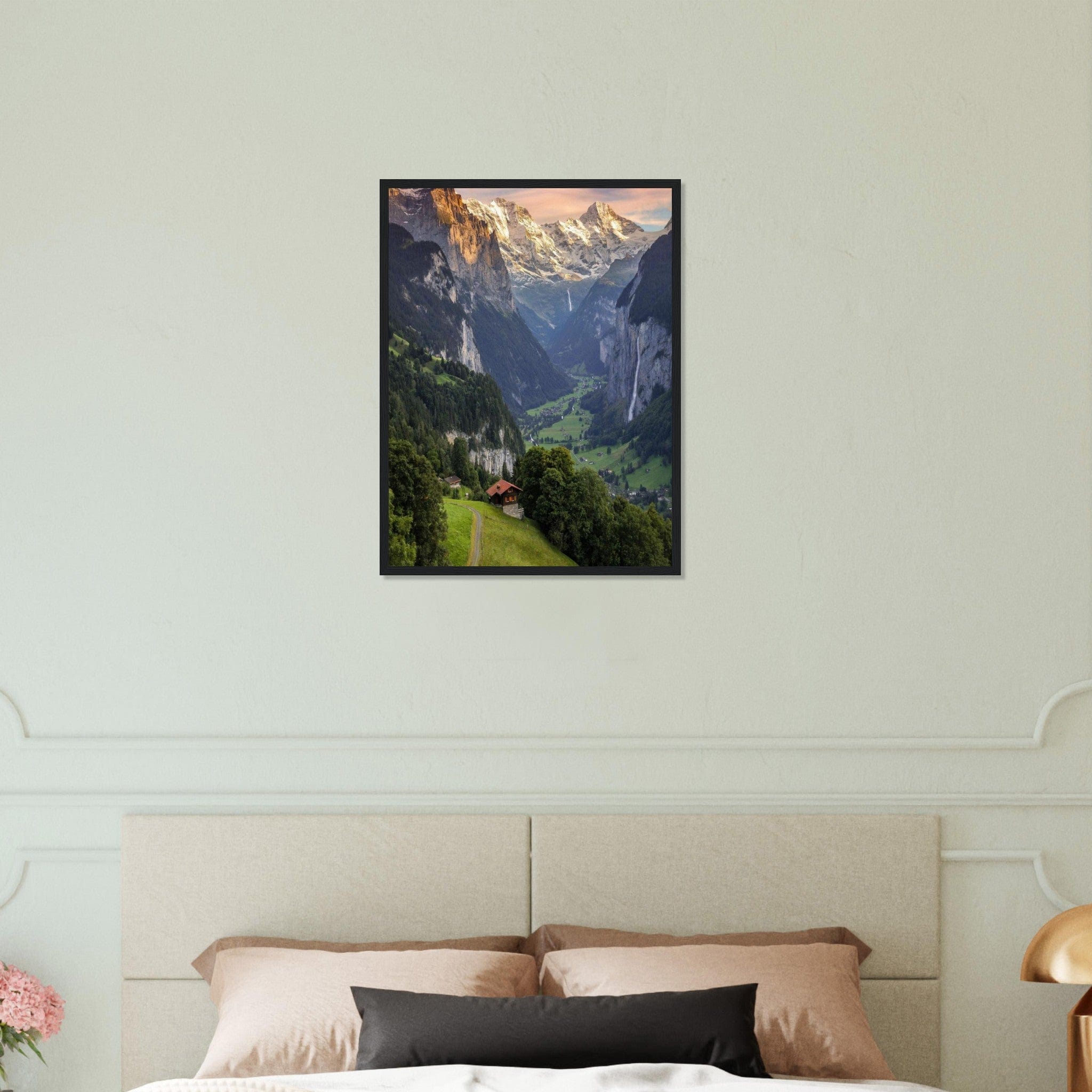 Canvanation Print Material 45x60 cm / 18x24″ Tableau Peinture Acrylique Montagne