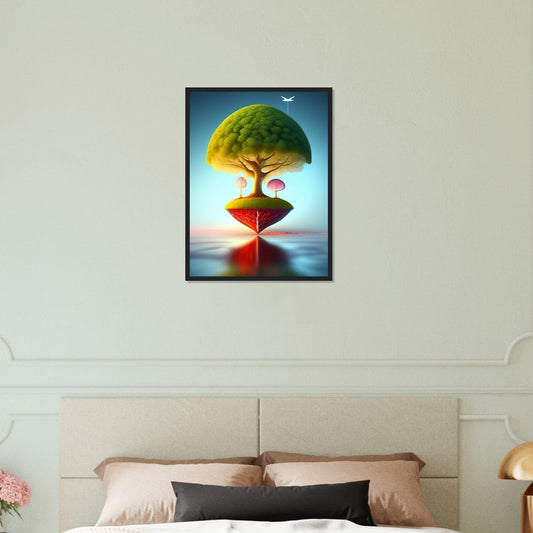 Canvanation Print Material 45x60 cm / 18x24″ Tableau Klimt Arbre