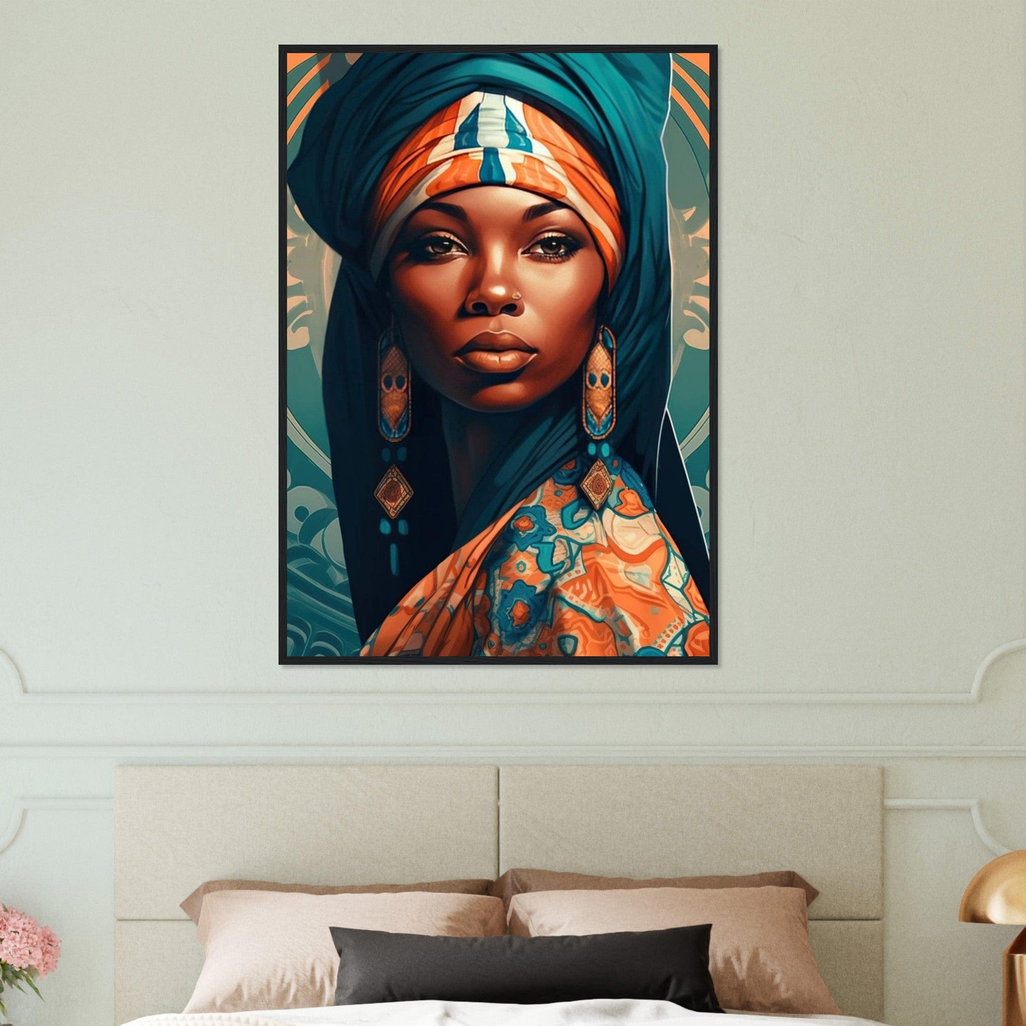 Canvanation Print Material 70x100 cm / 28x40″ Tableau Peinture Africain