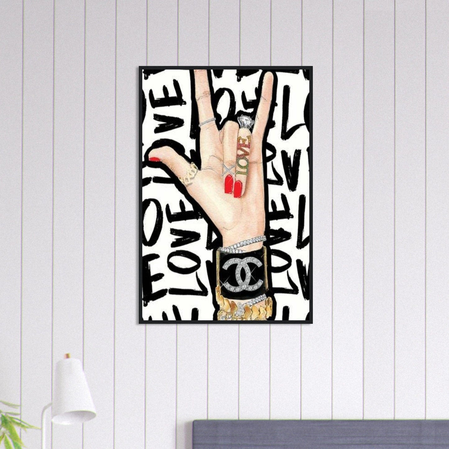 Canvanation Print Material 60x90 cm / 24x36″ Tableau Chanel Numéro 5