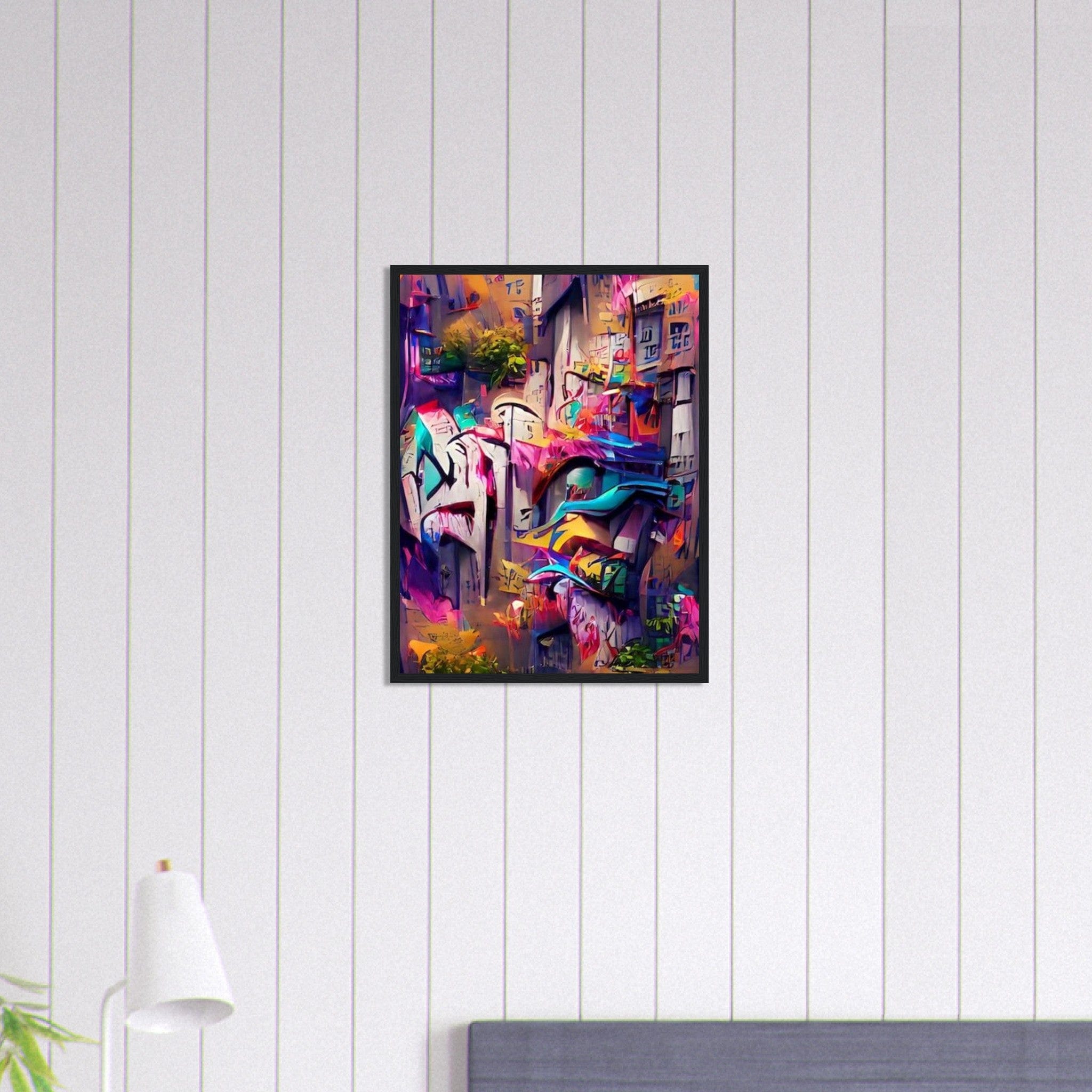Canvanation Print Material 45x60 cm / 18x24″ Tableau Street Art Graffiti Rue