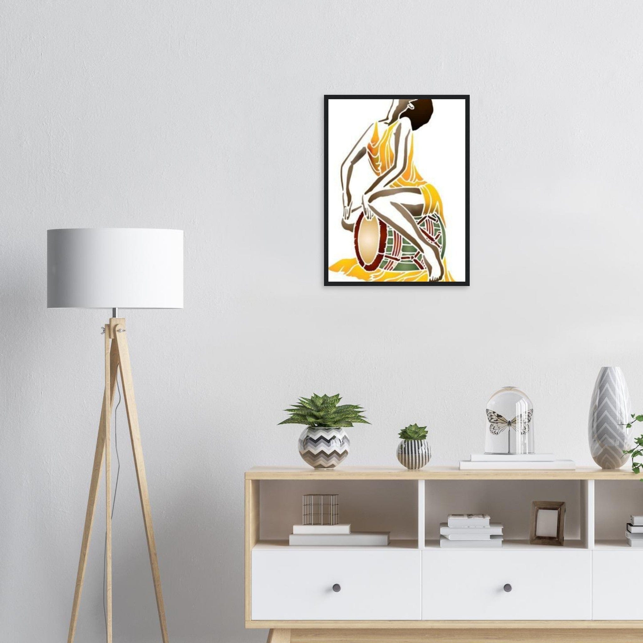 Canvanation Print Material Tableau Danse Africaine