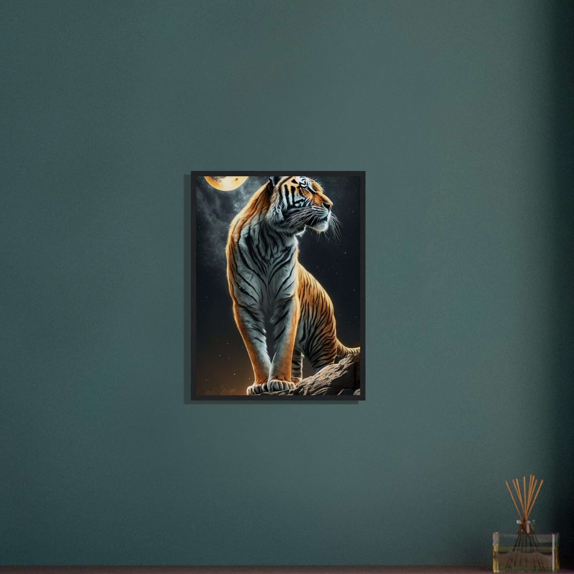 Canvanation Print Material Tableau Tigre Couleur