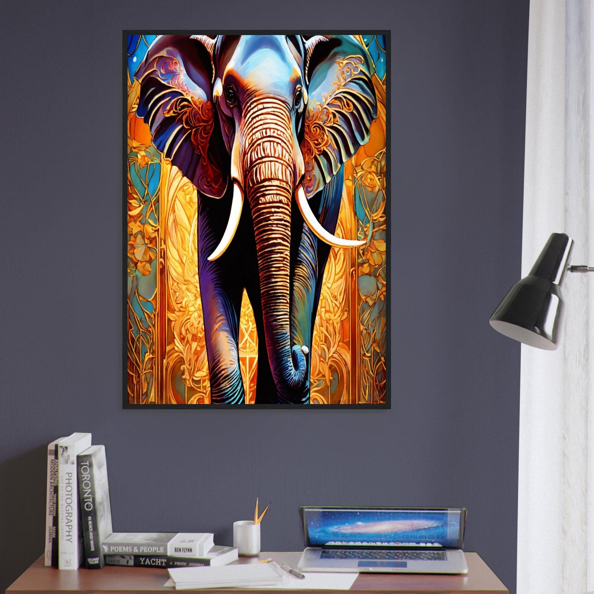 Canvanation Print Material Tableau Elephant Silence Éloquent