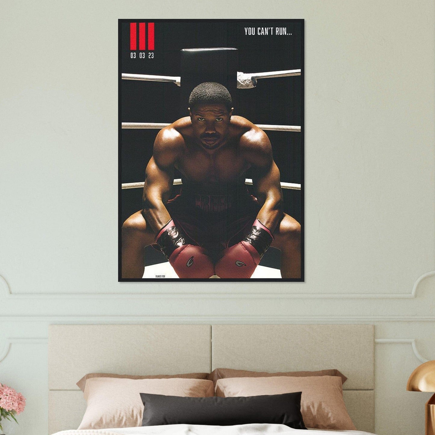 Canvanation Print Material 70x100 cm / 28x40″ Tableau Boxe Creed 3