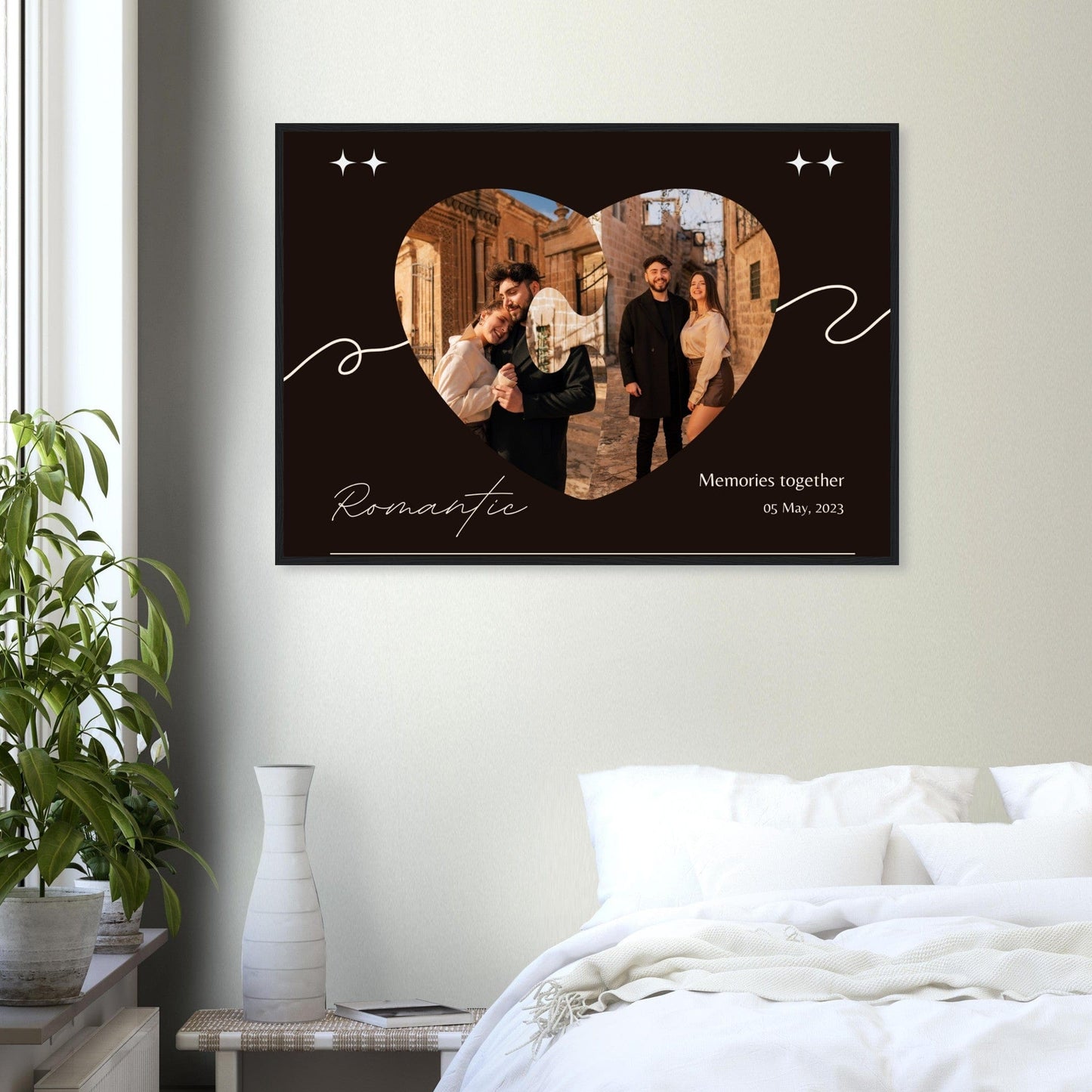 Canvanation Print Material Pèle Mèle Couple "Romantic"