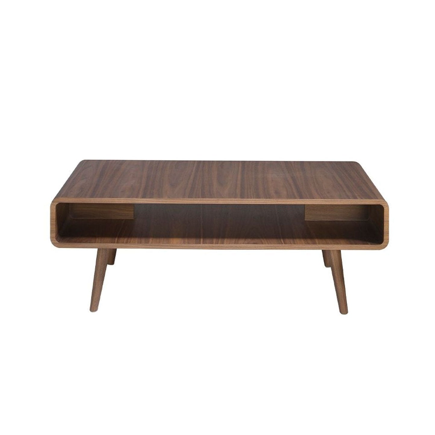 Canvanation Table Basse Fonctionnelle Bois Noyer Naturel