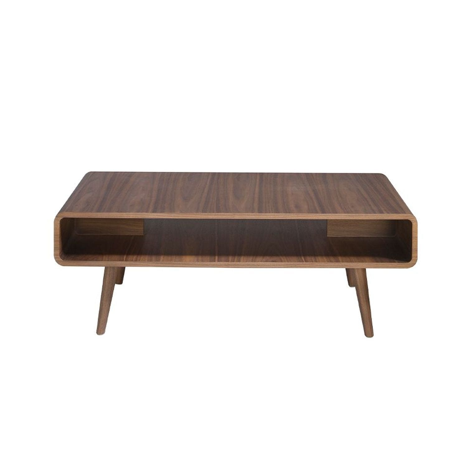 Canvanation Table Basse Fonctionnelle Bois Noyer Naturel