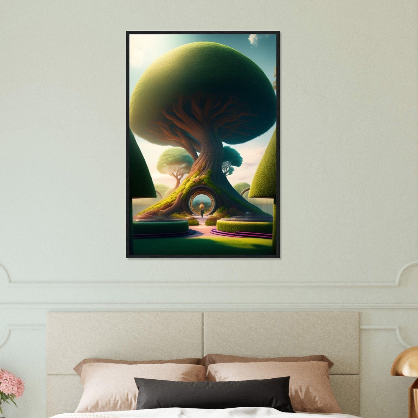 Canvanation Print Material 60x90 cm / 24x36″ Tableau Arbre De Vie Nature