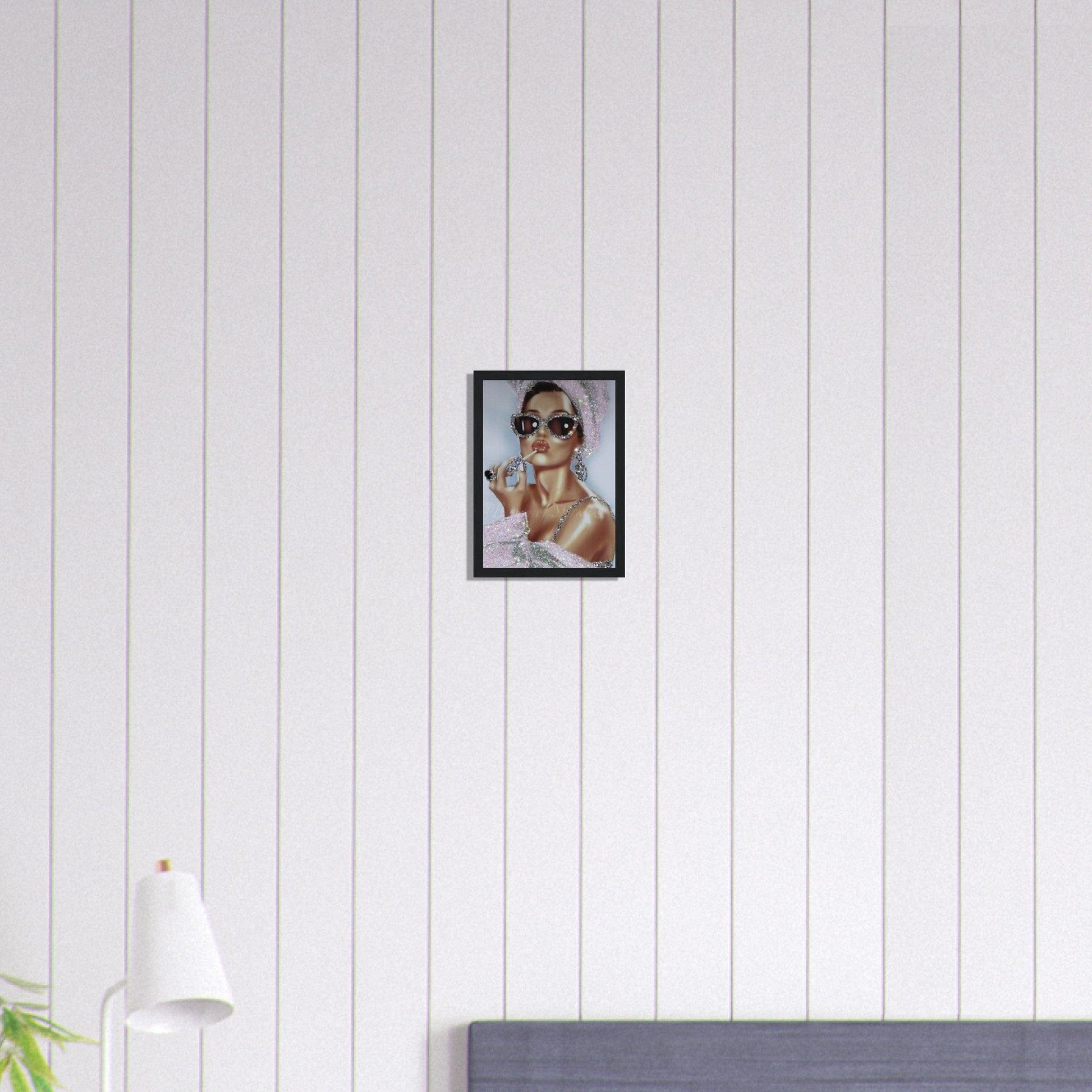 Canvanation Print Material A4 21x29.7 cm / 8x12″ Tableau Femme Glamour