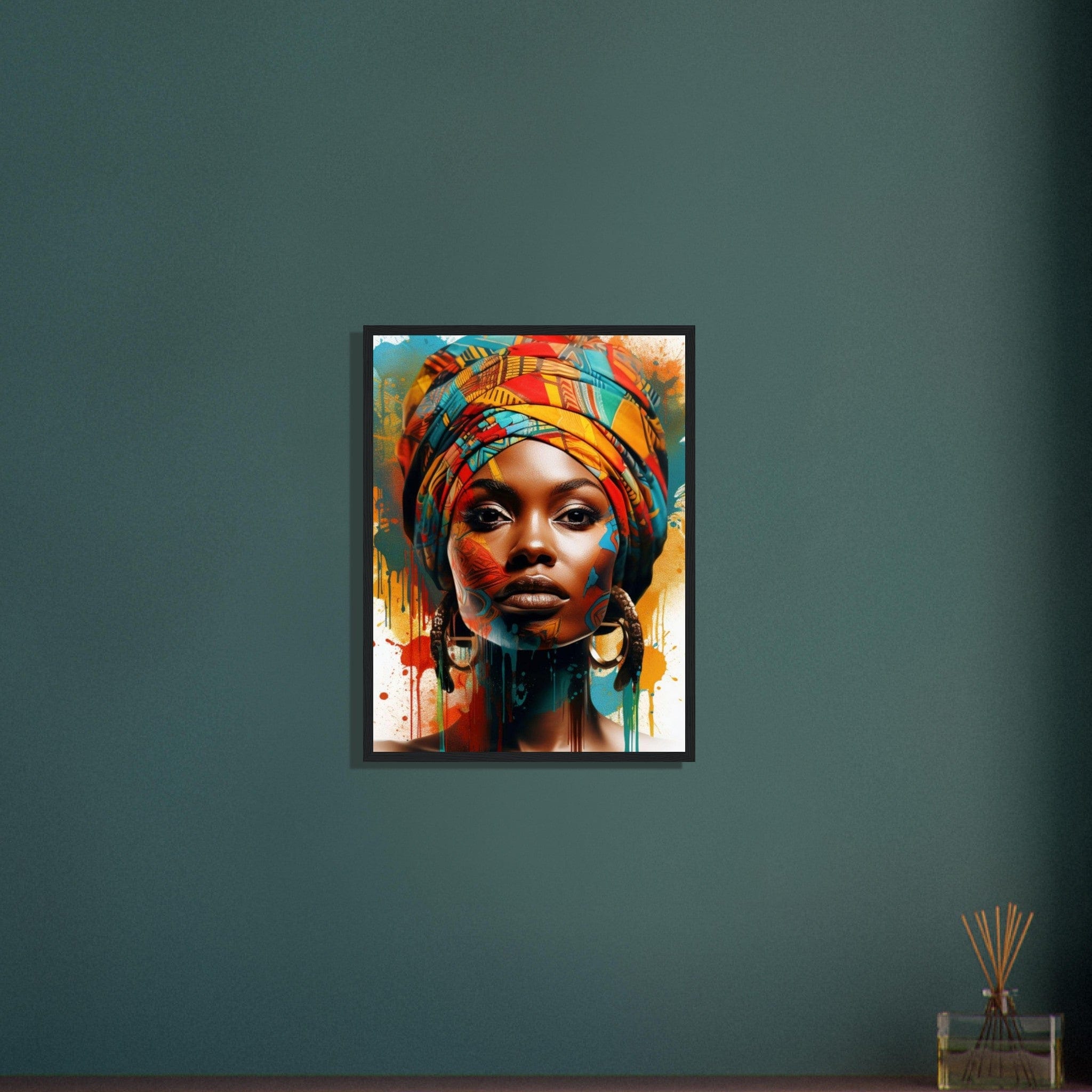 Canvanation Print Material peinture ethnique africaine