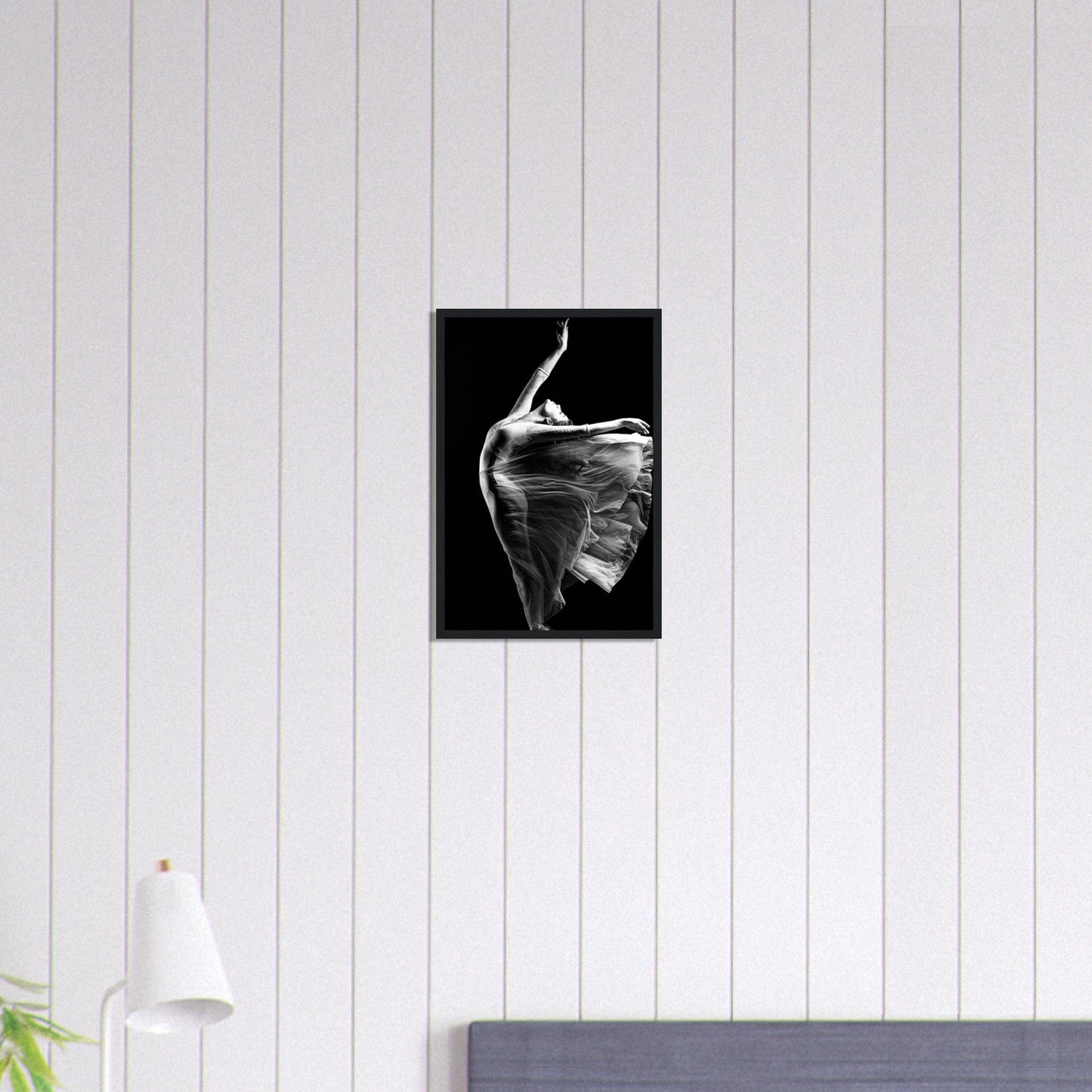 Canvanation Print Material 30x45 cm / 12x18″ Tableau Photo Noir Et Blanc-Femme-Danseuse