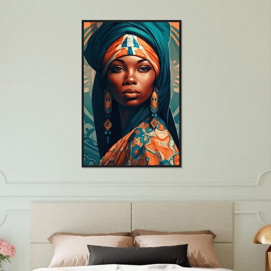 Canvanation Print Material 60x90 cm / 24x36″ Tableau Peinture Africain